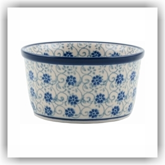 Bunzlau Ramekin bakje 190ml Ø9 (1409) - Flower Fountain (2068)