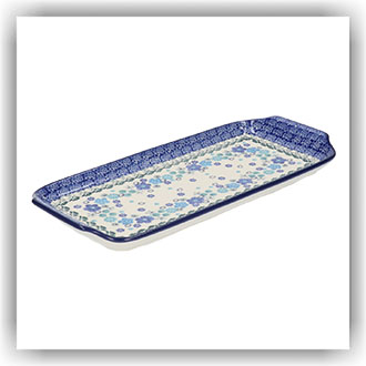 Bunzlau Presenteerschaal 14x31cm (1410) - Blossom Breeze (3396)