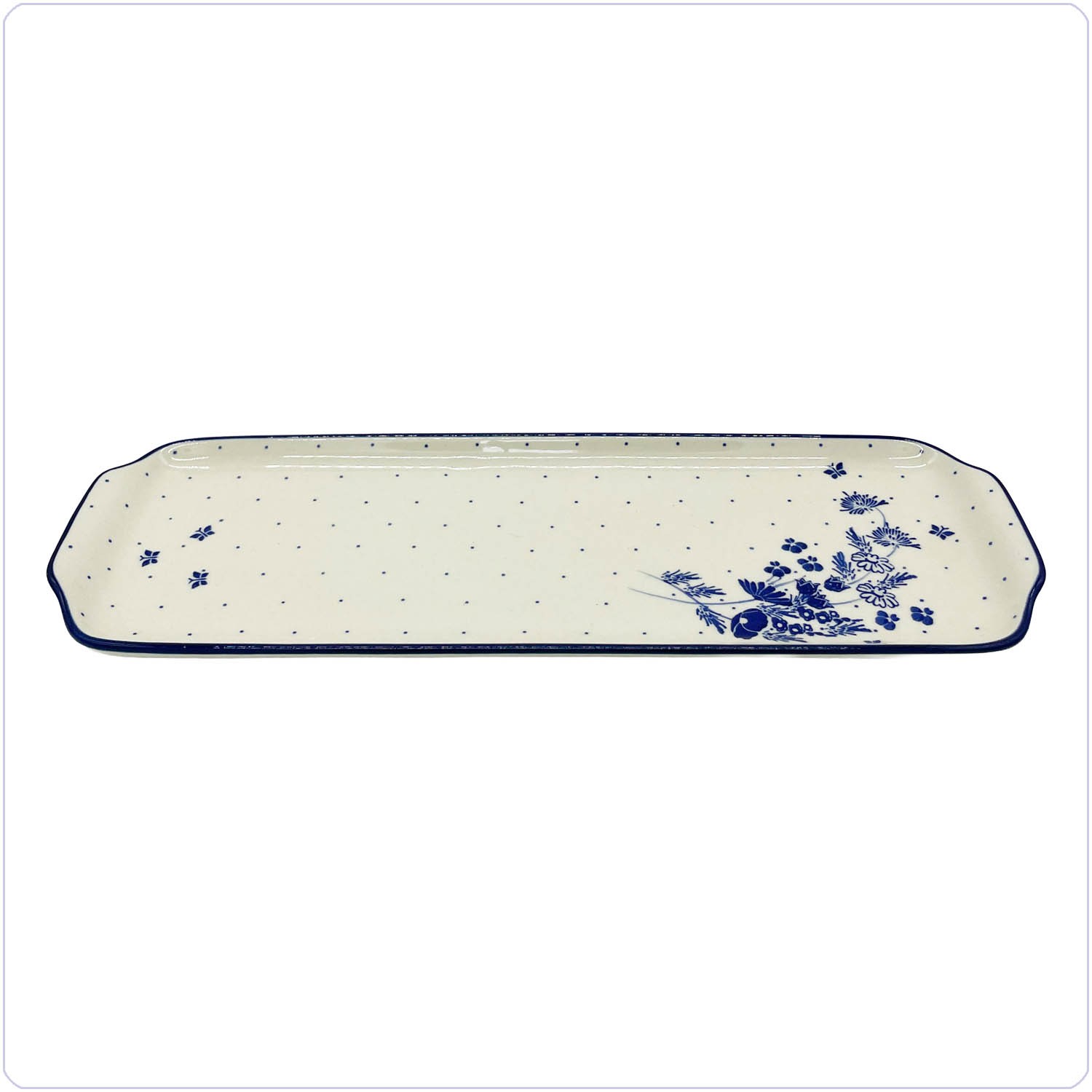 Bunzlau Presenteerschaal 42x14,5cm (1416) -  (2880)