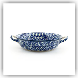 Bunzlau Ronde ovenschaal Ø21cm (1419) - Indigo (2396)