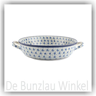 Bunzlau Ronde ovenschaal Ø26cm (1420) - Flower Fountain (2068)