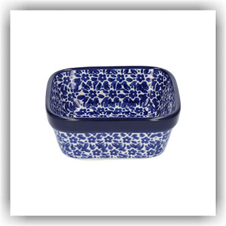 1428 Vierkant bakje 10x10cm<br />2396 Indigo