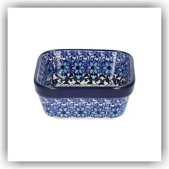 Bunzlau Vierkant bakje 10x10cm (1428) - Lisboa (3400)