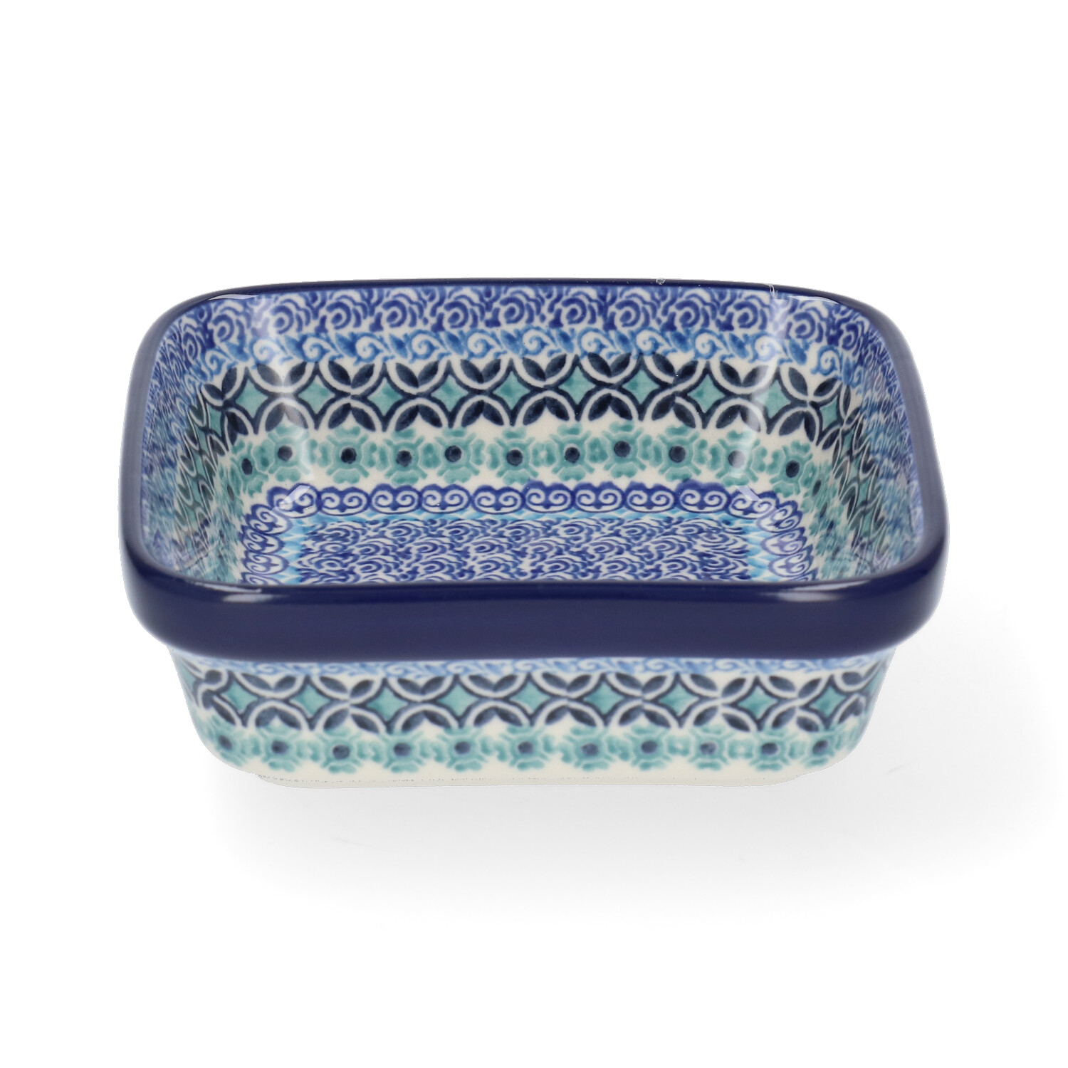 Bunzlau Vierkant bakje 350ml 13x13 (1429) - Granada (3398)