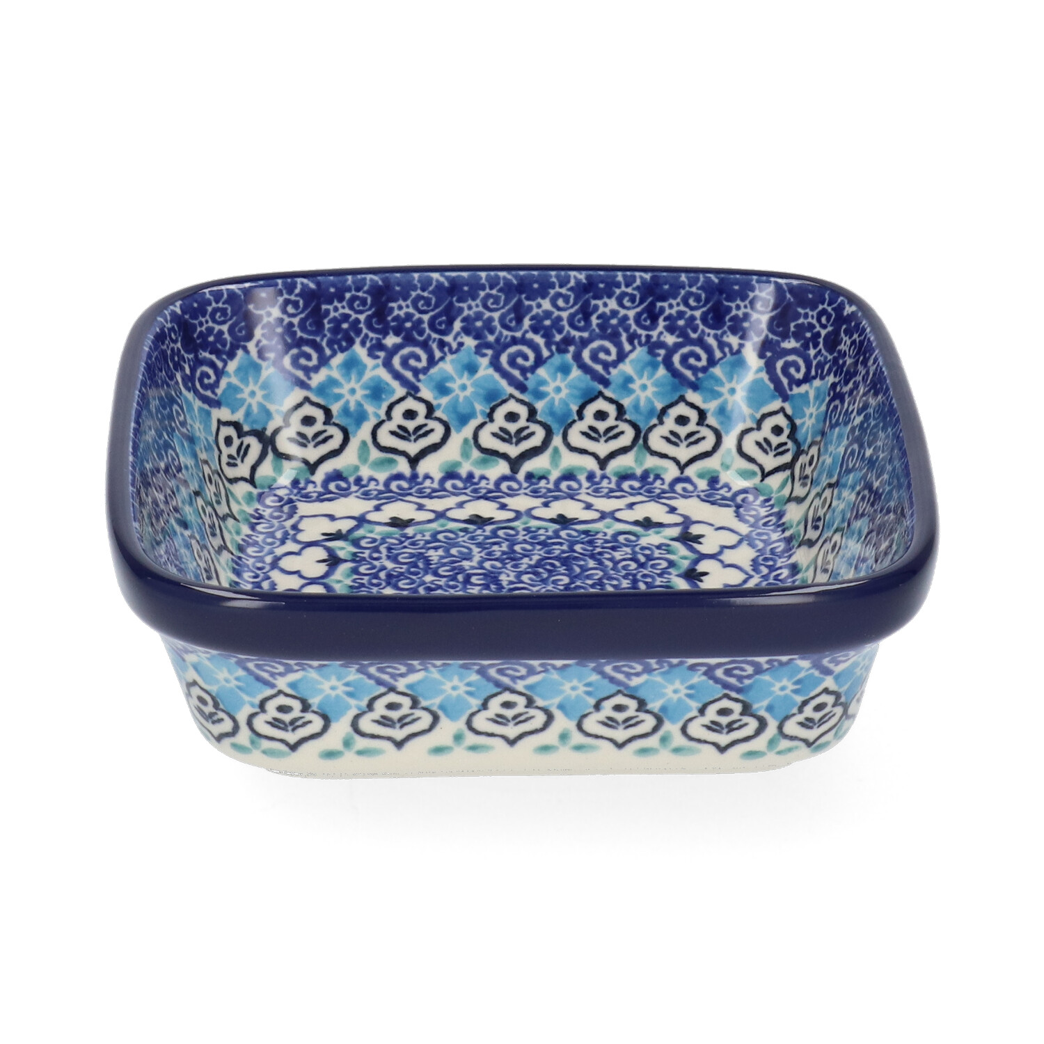 Bunzlau Vierkant bakje 350ml 13x13 (1429) - Porto (3403)