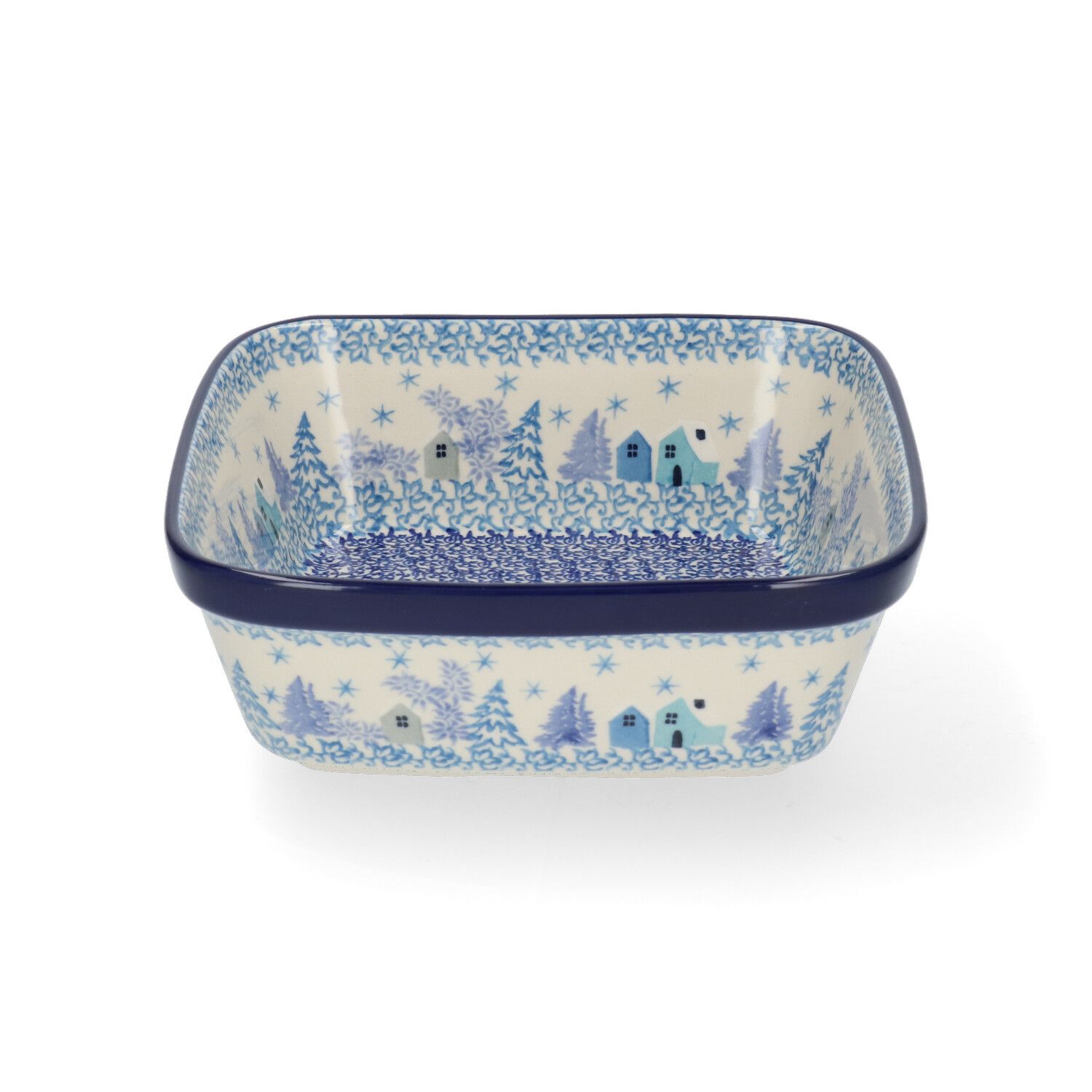 Bunzlau Ovenschaal 19x19cm (1430) - Winter (3452)