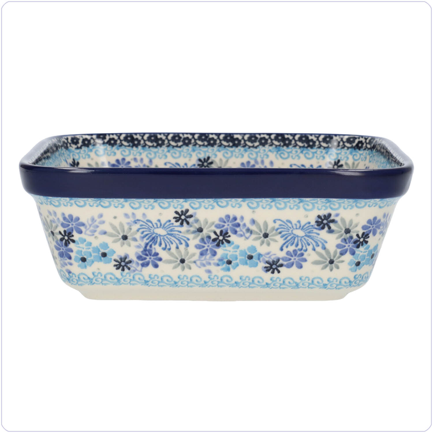Bunzlau Ovenschaal 19x19cm (1430) - Little Meadow (3503)