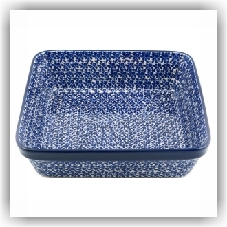 Bunzlau Ovenschaal 27x27cm (1431) - Indigo (2396)