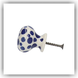 Bunzlau Deurknop (1441) - Crazy Dots (1813)