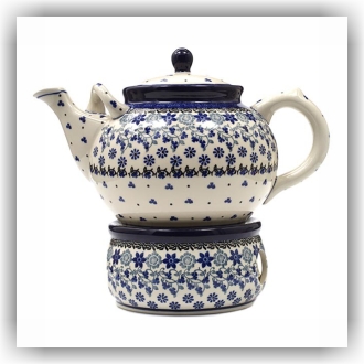 Bunzlau Theepot 1800ml / 2000ml (1444) - Belle Fleur (1829)