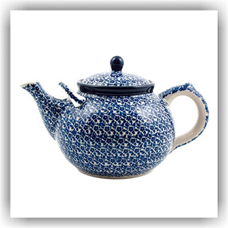 Bunzlau Theepot 1800ml / 2000ml (1444) - Indigo (2396)