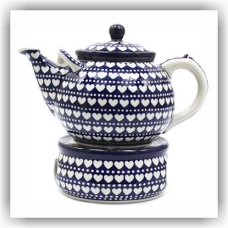 Bunzlau Theepot 1800ml / 2000ml (1444) - Blue Valentine (375E)