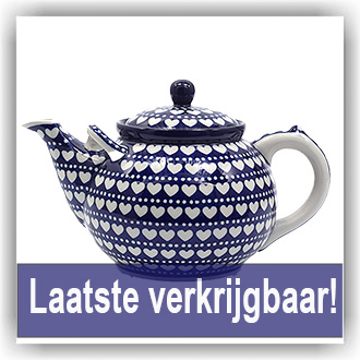 Bunzlau Theepot 3000ml (1445) - Blue Valentine (375E)