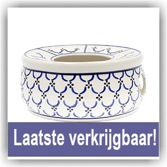 Bunzlau Theestoof / theelicht Ø19cm (1465) - Guirlande (27)