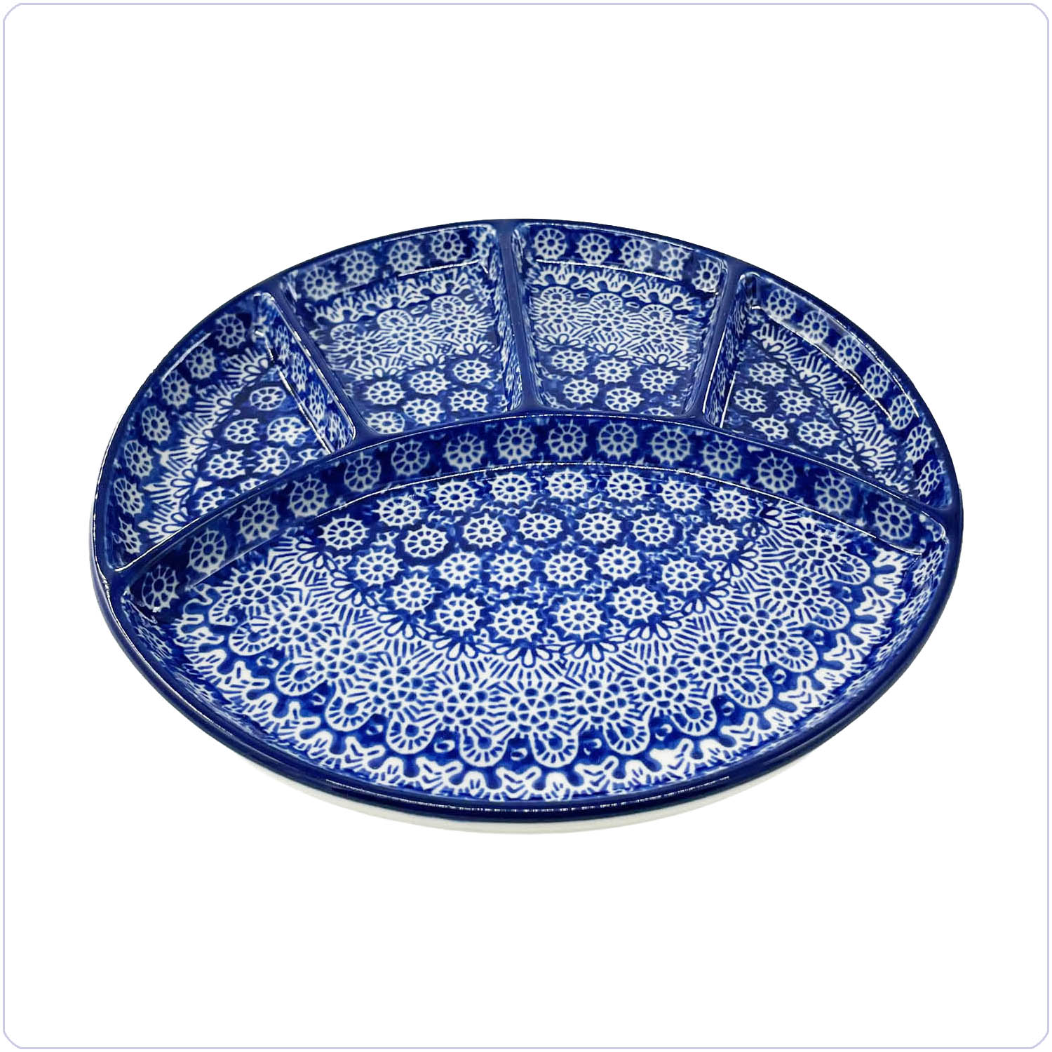 Bunzlau Fonduebord Ø21,5cm (1499) - Lace (884)