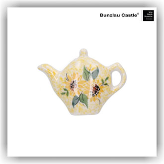 Bunzlau Theepot magneet (152676) - Sunflowers (2928)
