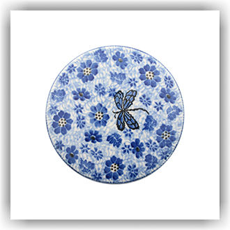 Bunzlau Onderzetter - Ø 11,5 cm (1580) - Dragonfly (1443)