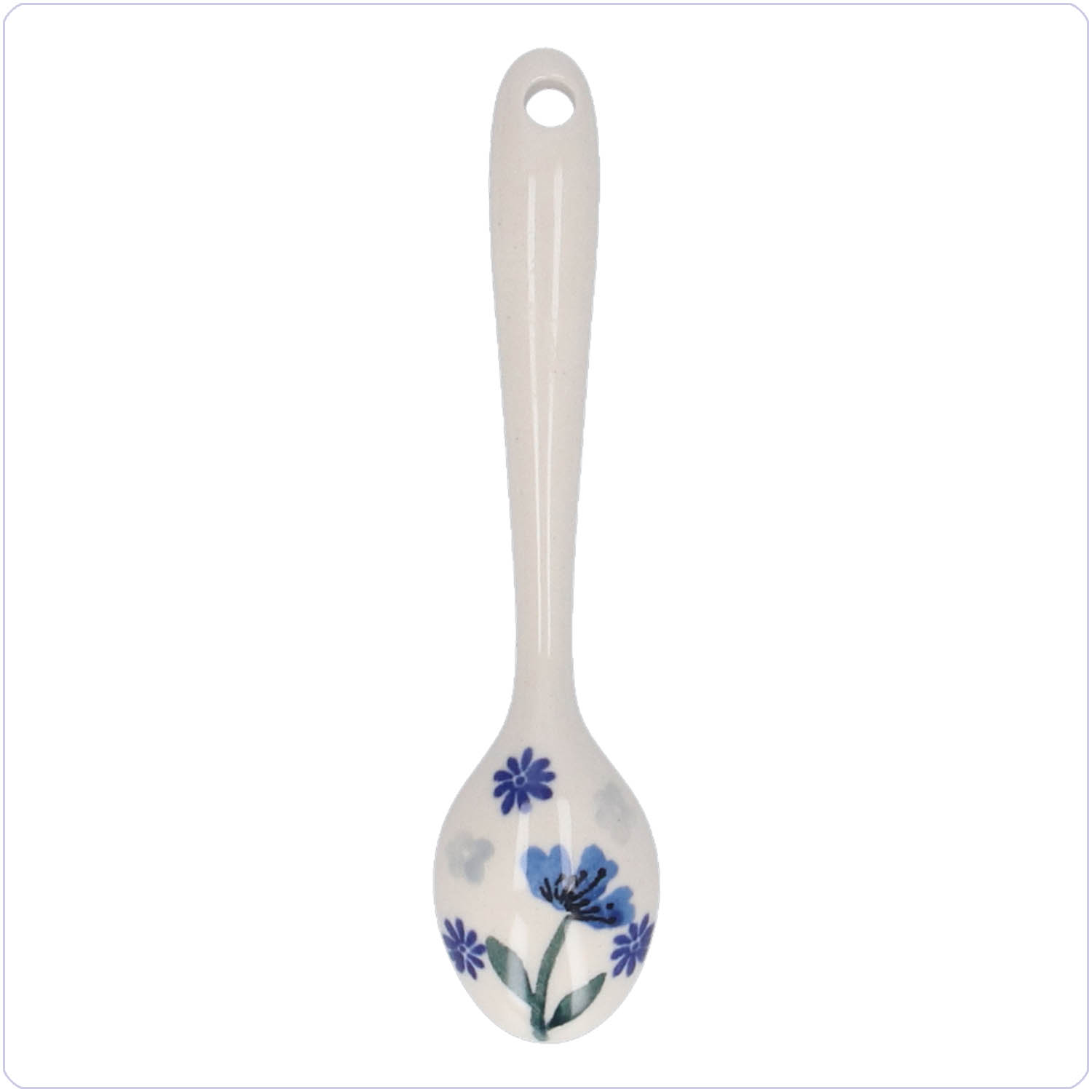 Bunzlau Theelepel (1592) - Blossom Blue (3507)