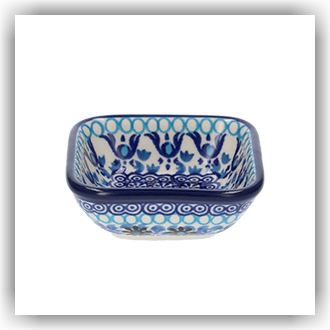 1604 Vierkant bakje 70ml 8x8cm