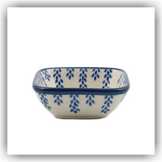 1604 Vierkant bakje 70ml 8x8cm