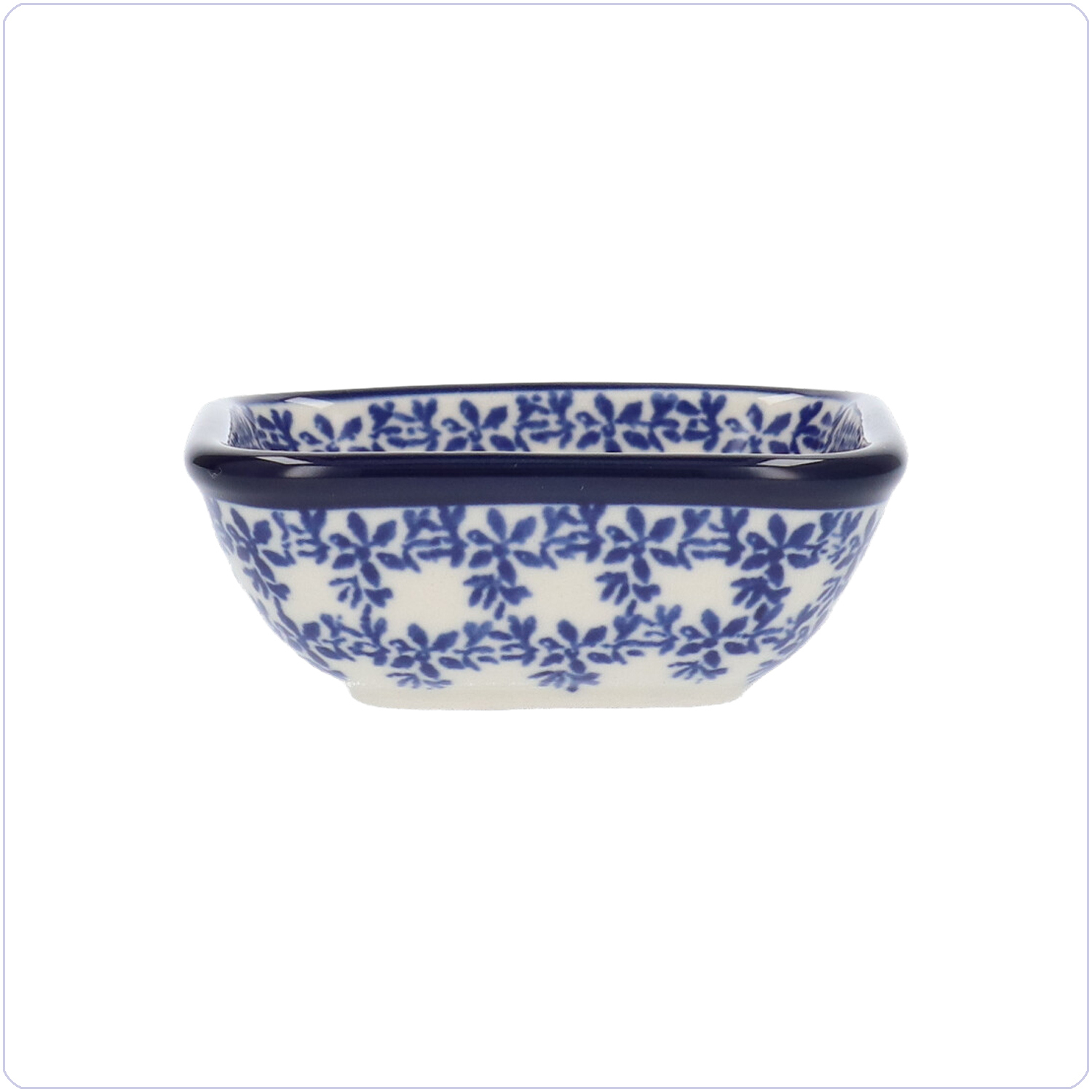 Bunzlau Vierkant bakje 70ml 8x8cm (1604) - Serenity (2790)