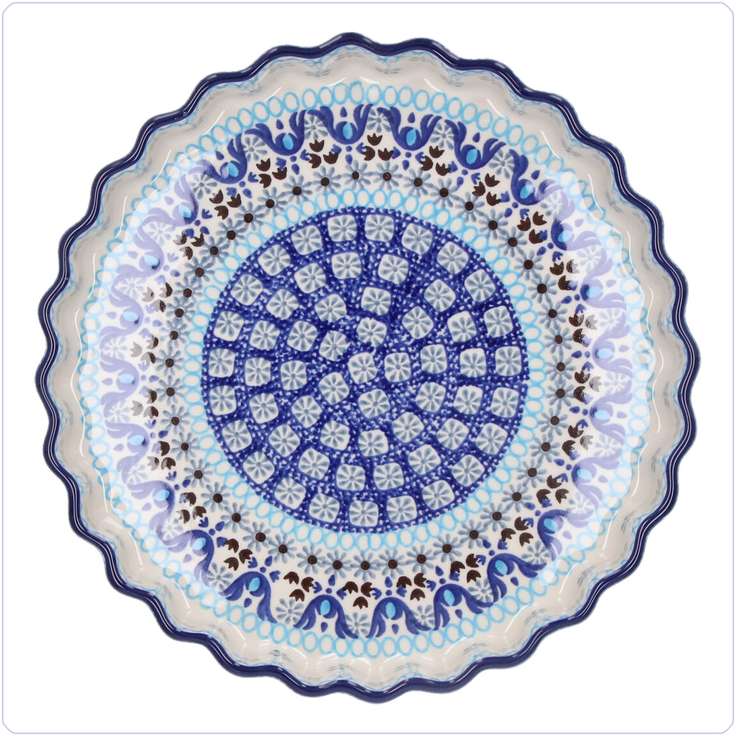 Bunzlau Quiche ovenschaal Ø24,5cm (1637) - Marrakesh (1026)