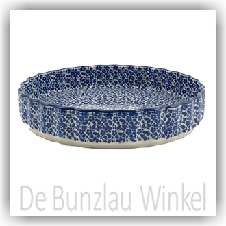 Bunzlau Quiche ovenschaal Ø24,5cm (1637) - Indigo (2396)