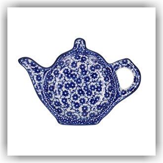 Bunzlau Theepot theetipje (1766) - Midnight Blue (2546)