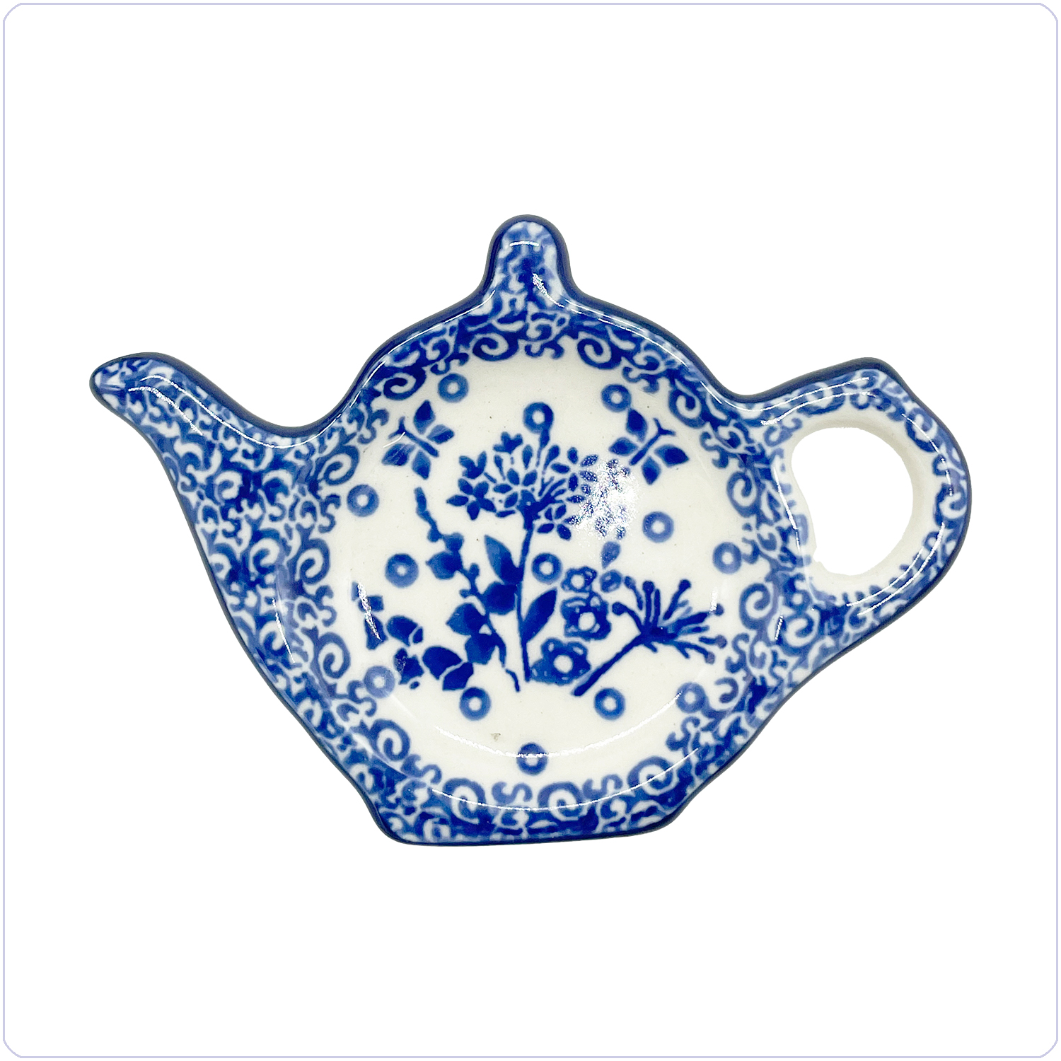 Bunzlau Theepot theetipje (1766) -  (2895)