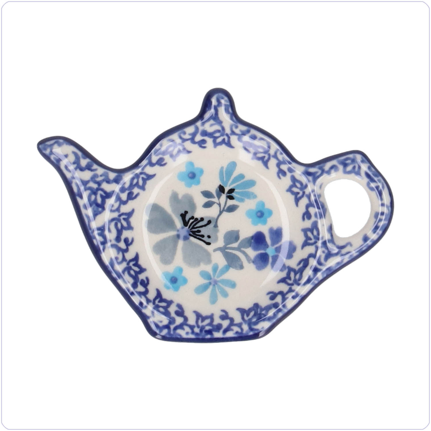 Bunzlau Theepot theetipje (1766) - Douce Fleur (3505)