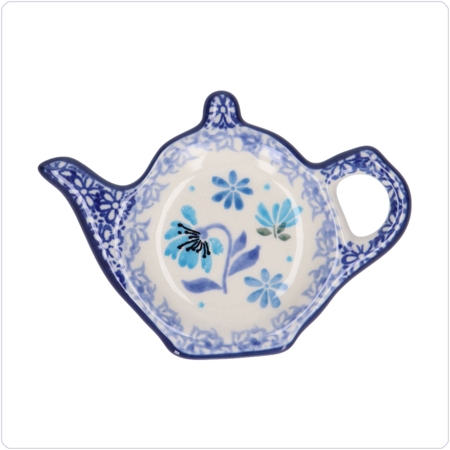 Bunzlau Theepot theetipje (1766) - Floren (3506)