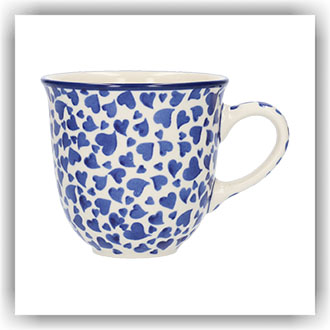 Bunzlau Tulp Beker 340ml (1824) - Dancing Hearts (3411)