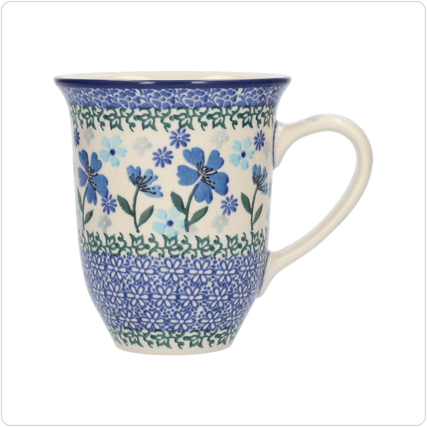 Bunzlau Tulp XL Beker 500ml (1826) - Blossom Blue (3507)