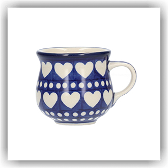 Bunzlau Bolle espresso mok 90ml (1829) - Blue Valentine (375E)