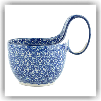 Bunzlau Waterscoop/Soepkom 400ml (1845) - Indigo (2396)