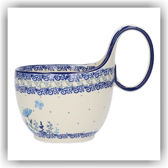 Bunzlau Waterscoop/Soepkom (1845) - Flower Meadow (3302)