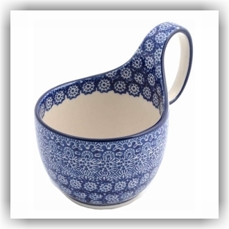 Bunzlau Waterscoop/Soepkom 400ml (1845) - Lace (884)