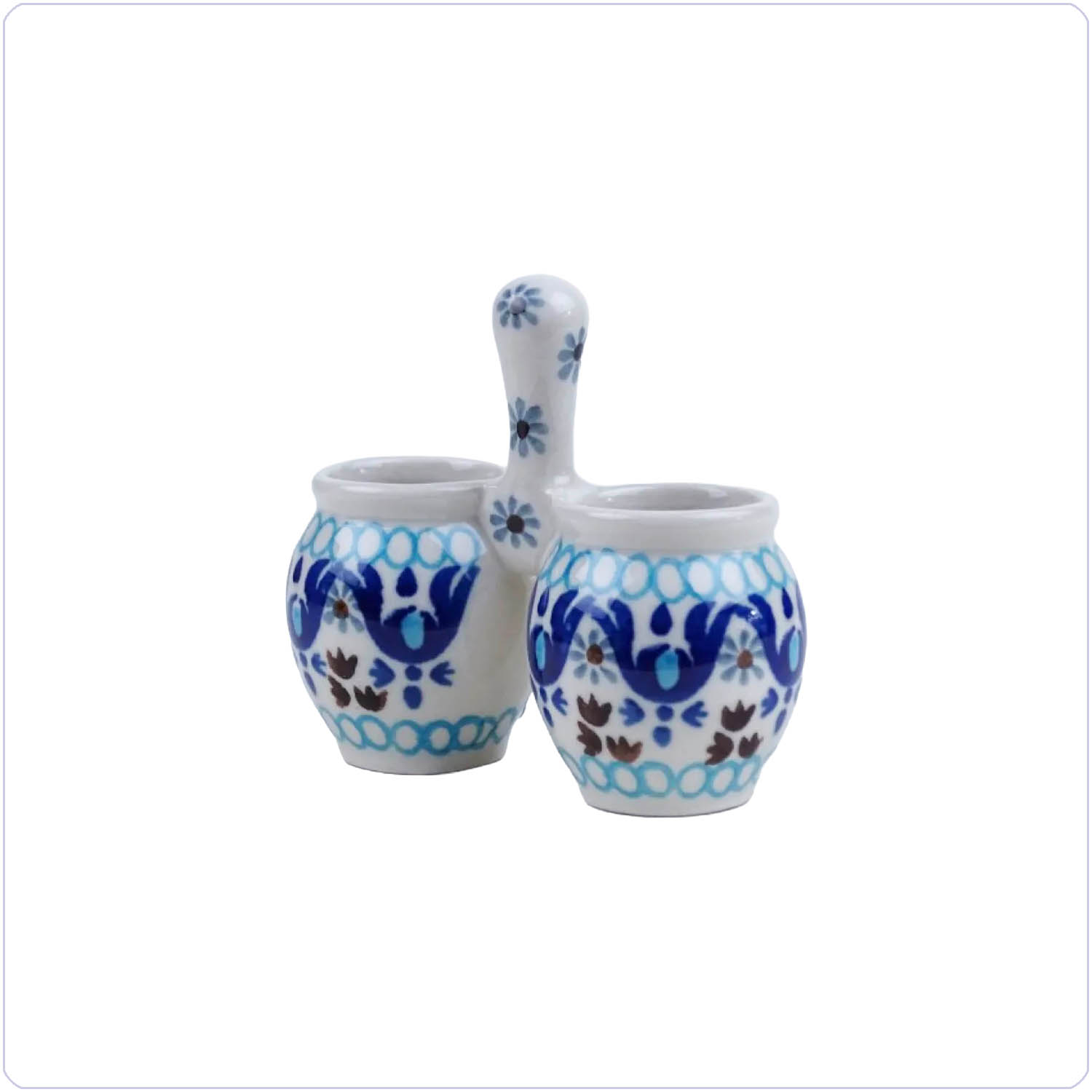Bunzlau Prikkertjes duo kruikjes (1850) - Marrakesh (1026)