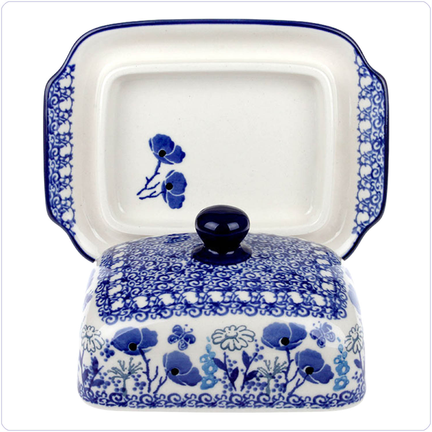 Bunzlau Botervloot 15 x 11cm (2071) - Garden of Joy (2902)