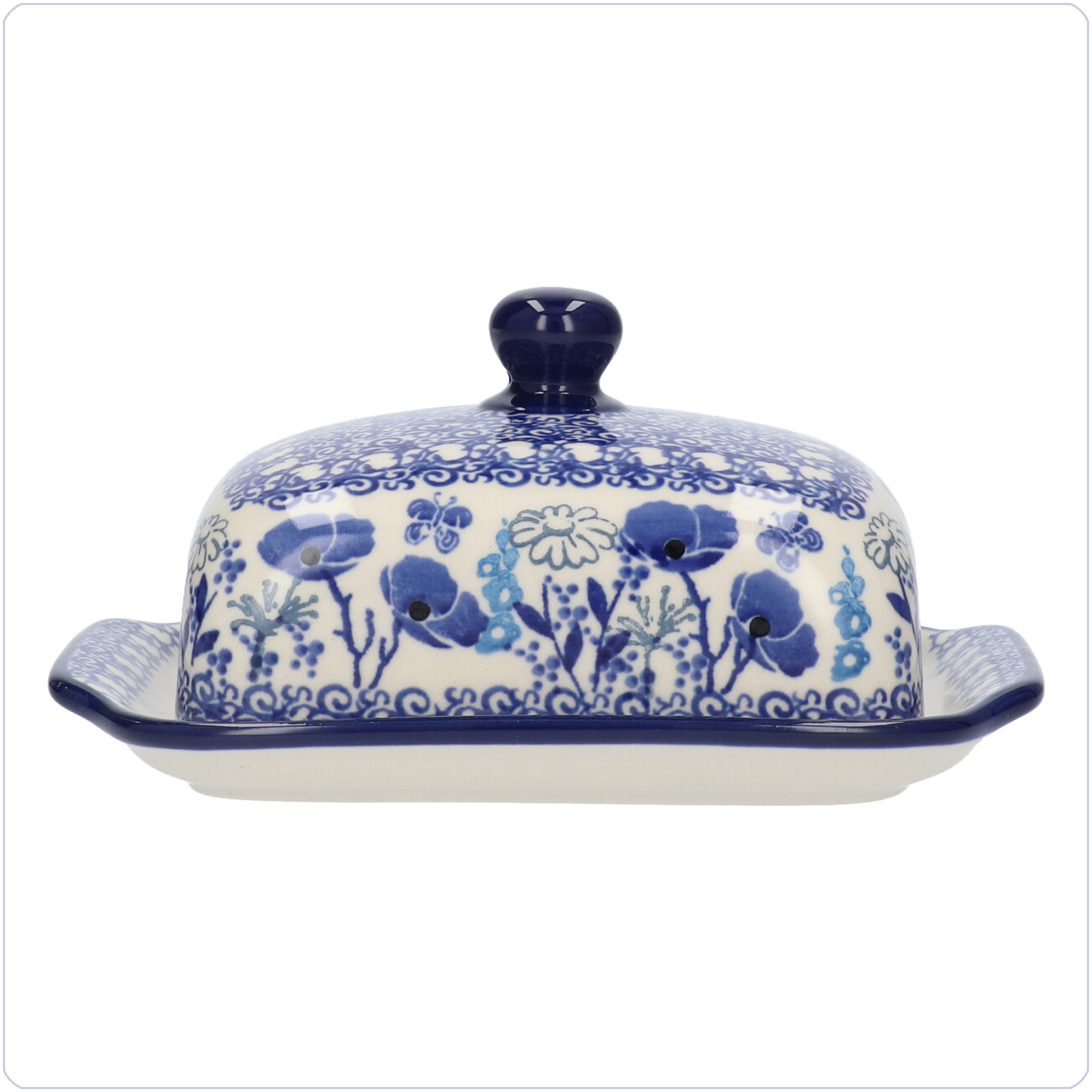 Bunzlau Botervloot 15 x 11cm (2071) - Garden of Joy (2902)