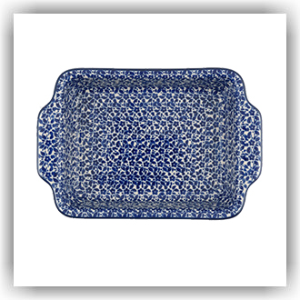 Bunzlau Ovenschaal 15x23cm (2084) - Indigo (2396)