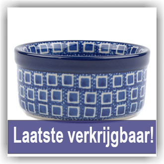 Bunzlau Ramekin bakje 100ml Ø8,5 (2095) - Blue Diamond (2253)