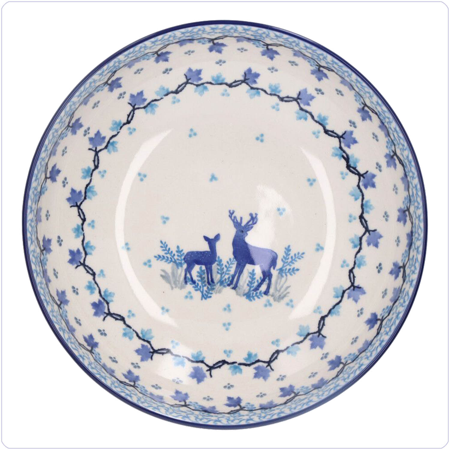 Bunzlau Serveerschaal 1250ml Ø22,5 (2191) - Deers (3436)