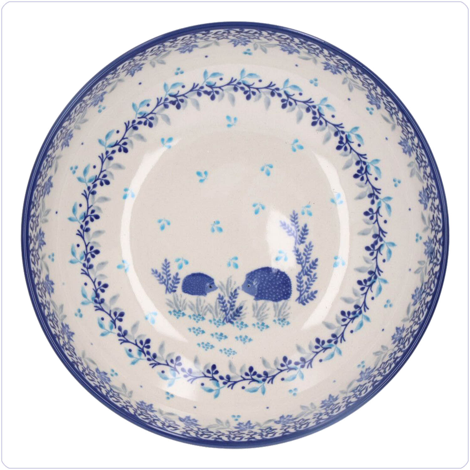 Bunzlau Serveerschaal 1250ml Ø22,5 (2191) - Hedgehogs (3440)