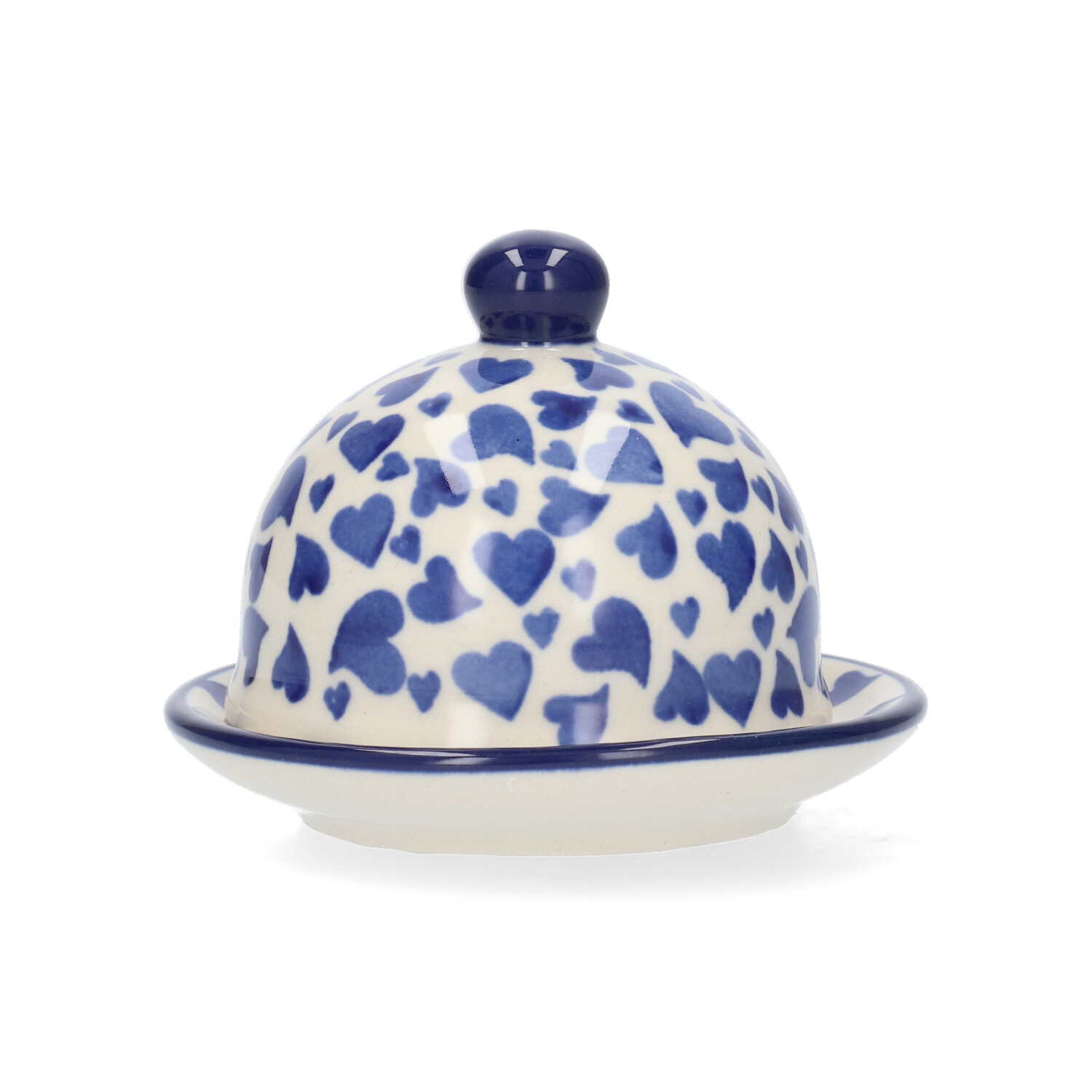 Bunzlau Botervlootje mini Ø9,5cm (2204) - Dancing Hearts (3411)