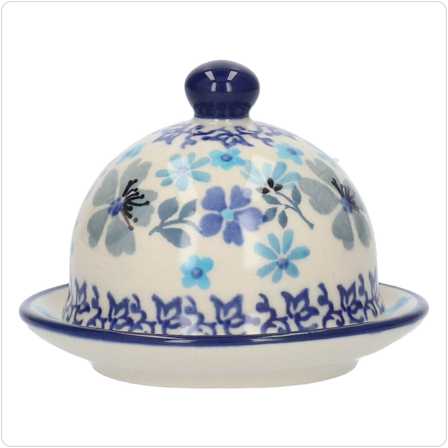 Bunzlau Botervlootje mini Ø9,5cm (2204) - Douce Fleur (3505)