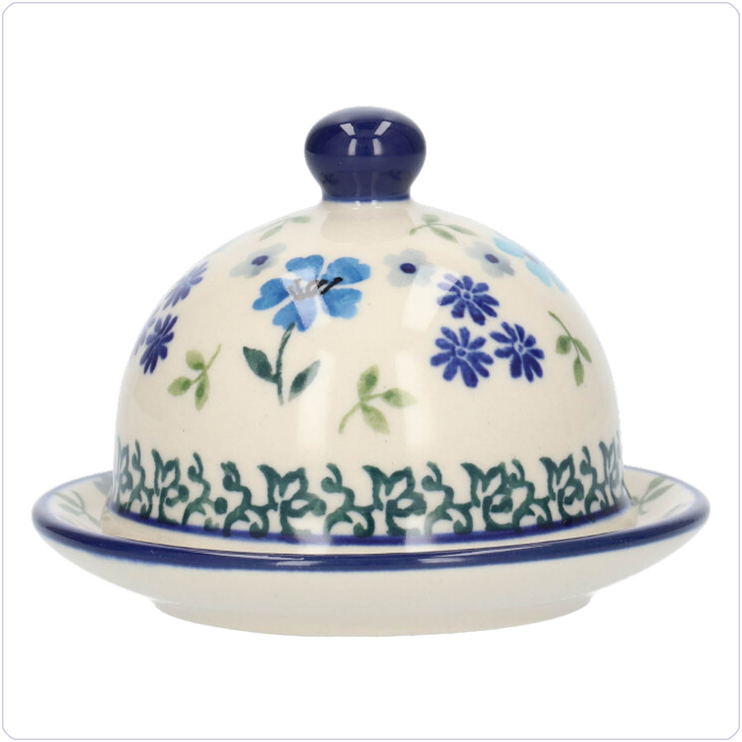Bunzlau Botervlootje mini Ø9,5cm (2204) - Blossom Field (3509)