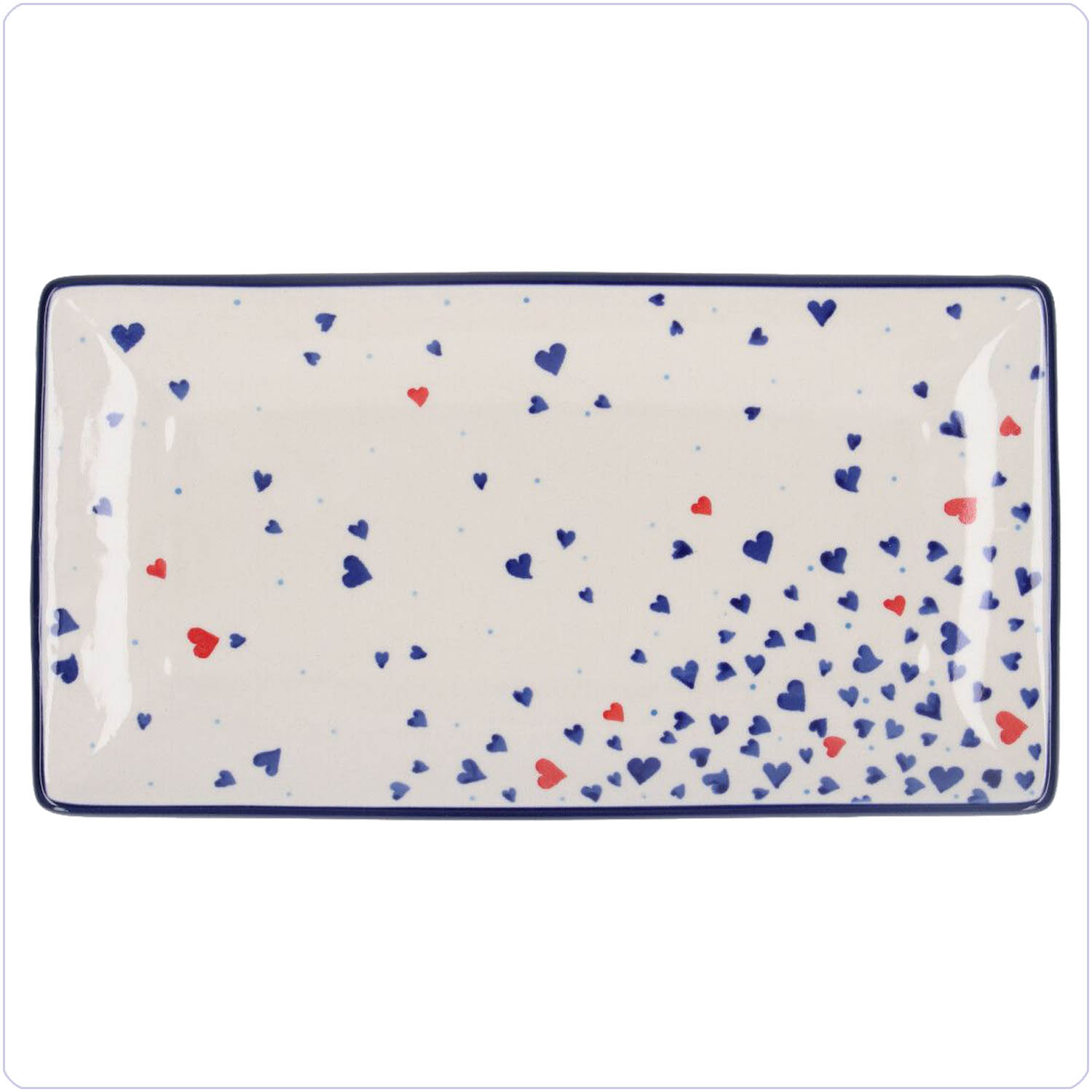 Bunzlau Plat presenteerbord - L (2226) - Love (3474)