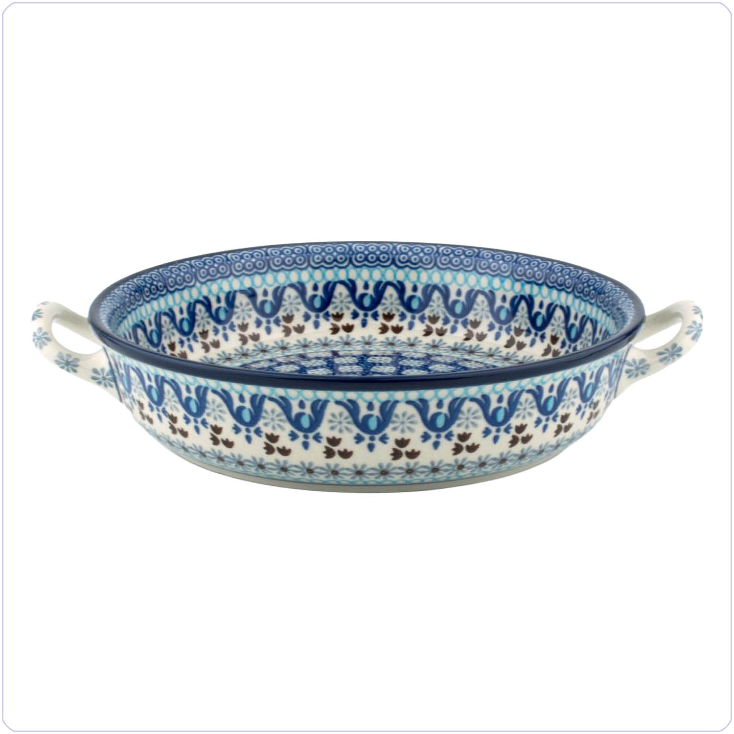 Bunzlau Ronde ovenschaal Ø23cm (2239) - Marrakesh (1026)