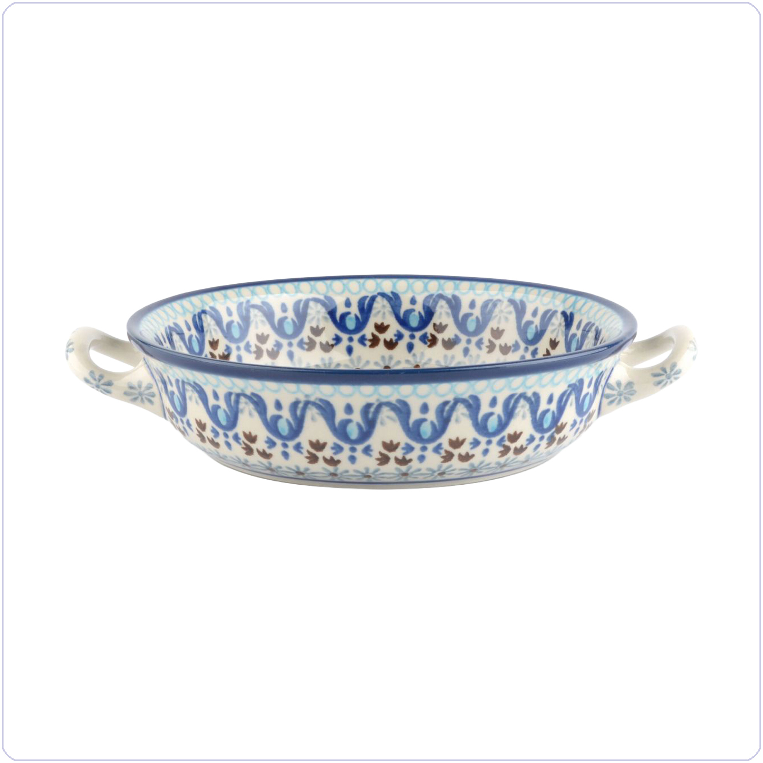 Bunzlau Ronde ovenschaal Ø17cm (2240) - Marrakesh (1026)